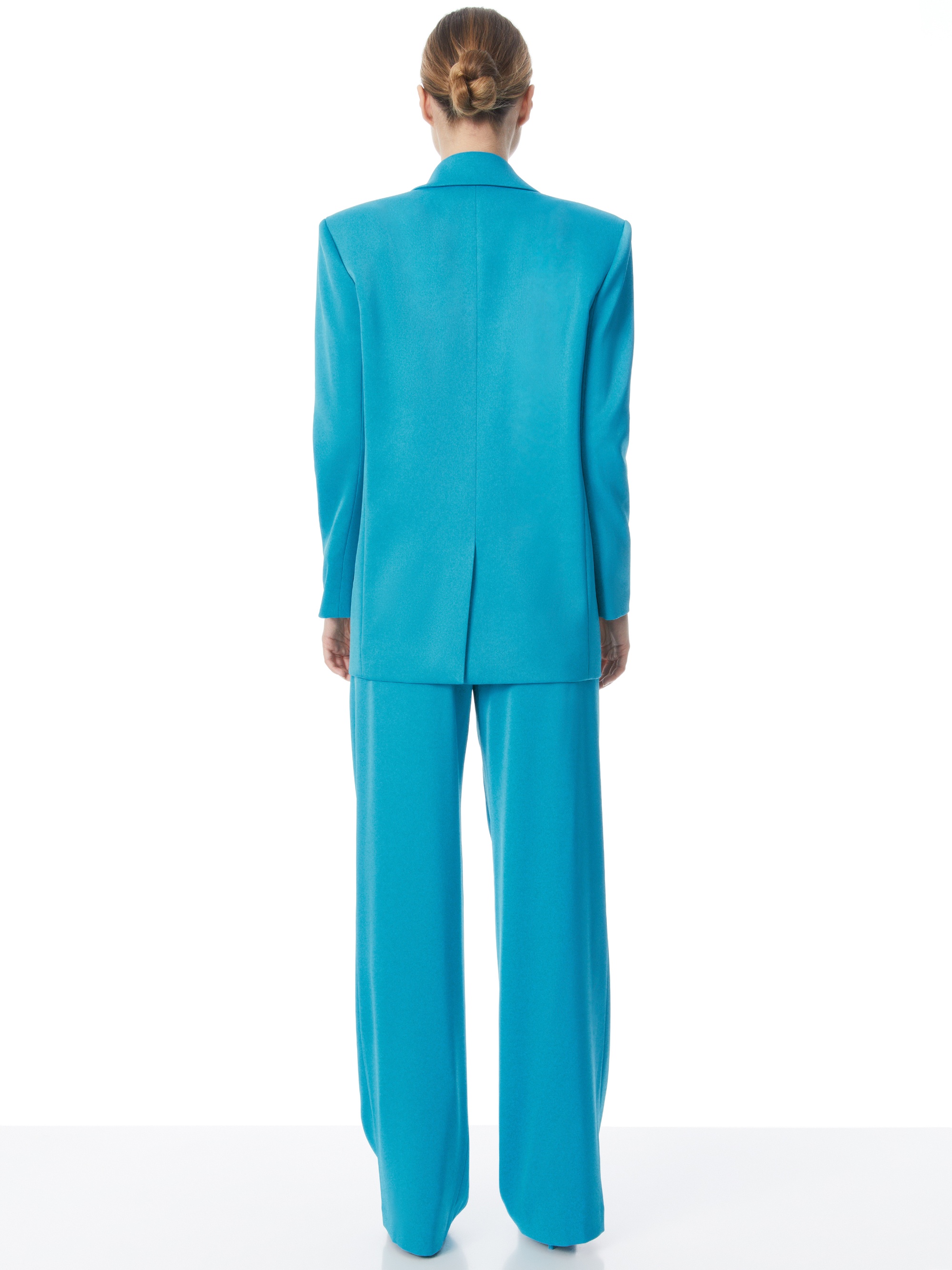 SHAN RUCHED SLEEVE BLAZER - 3