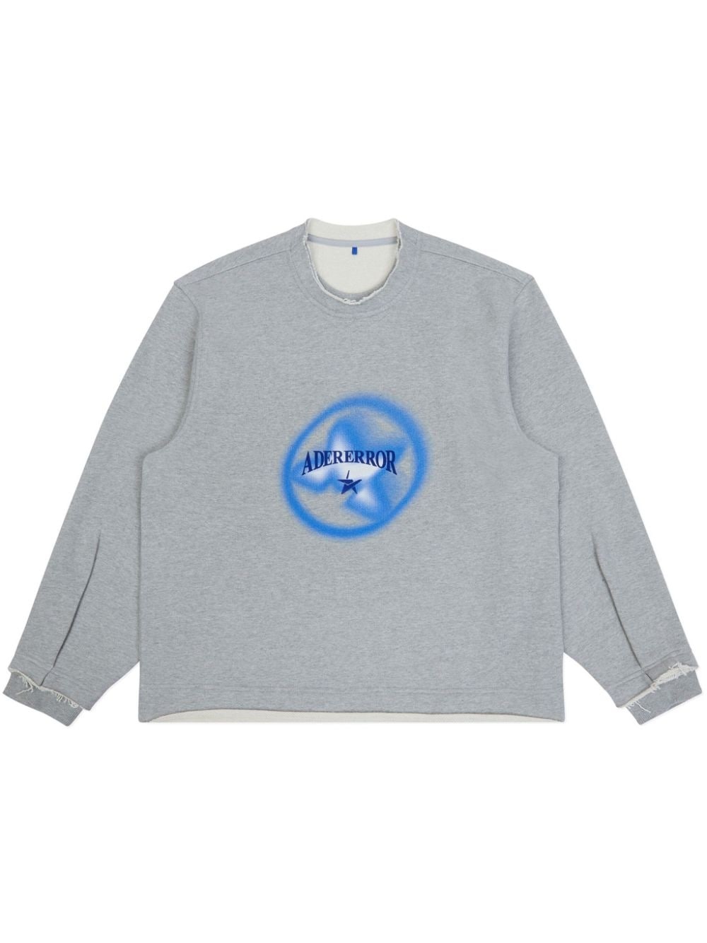 ADER error logo-print cotton sweatshirt | REVERSIBLE
