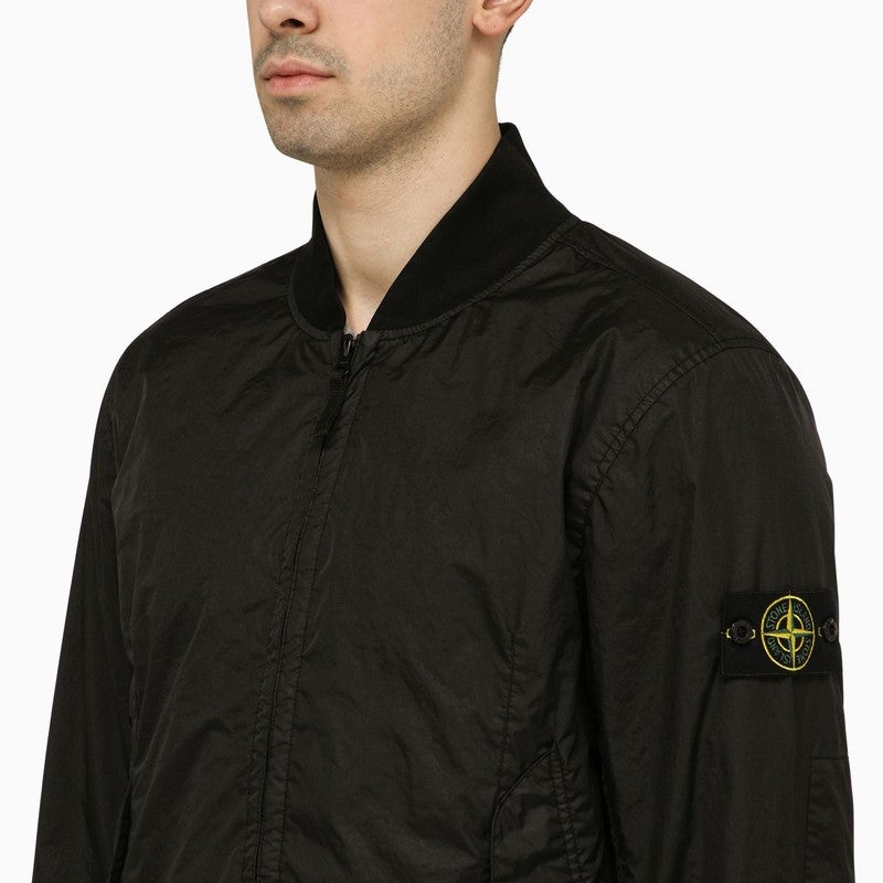 Stone Island Lightweight Black Technical Jacket Men - 4