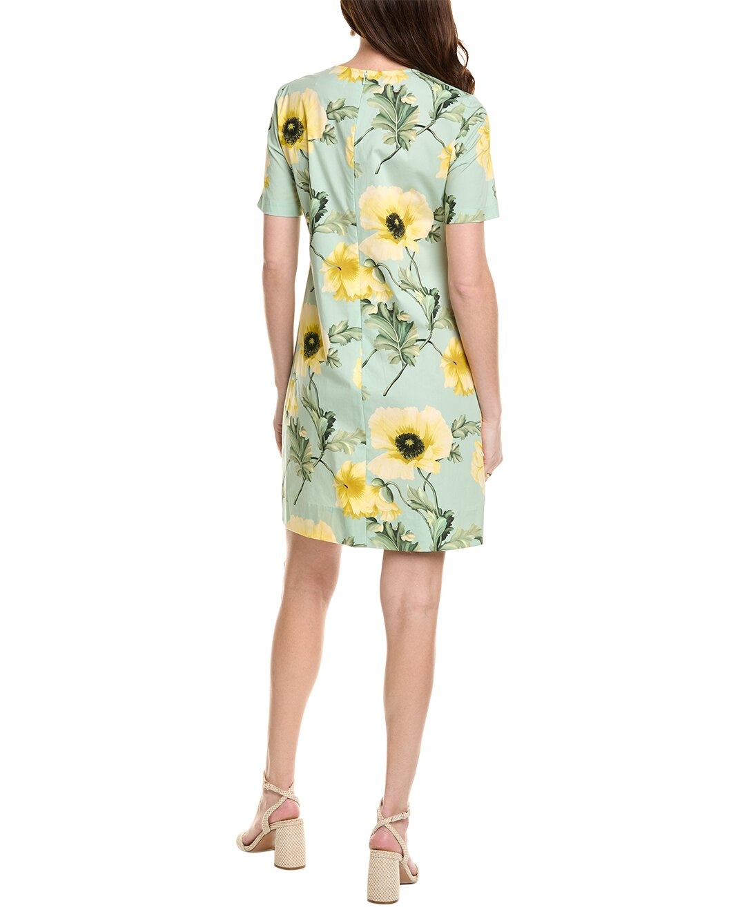 Oscar de la Renta Poppies Shift Dress - 2