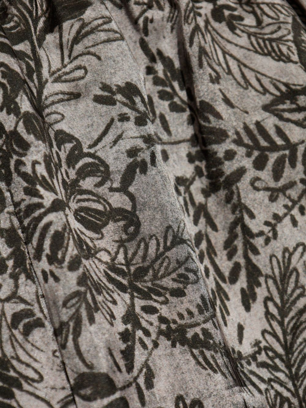 floral-print elastic-waist straight trousers - 5