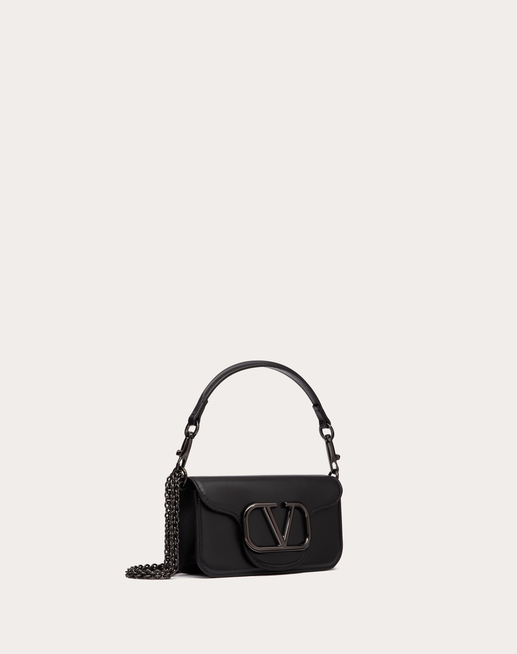 VALENTINO GARAVANI LOCÒ SMALL SHOULDER BAG IN CALFSKIN - 3