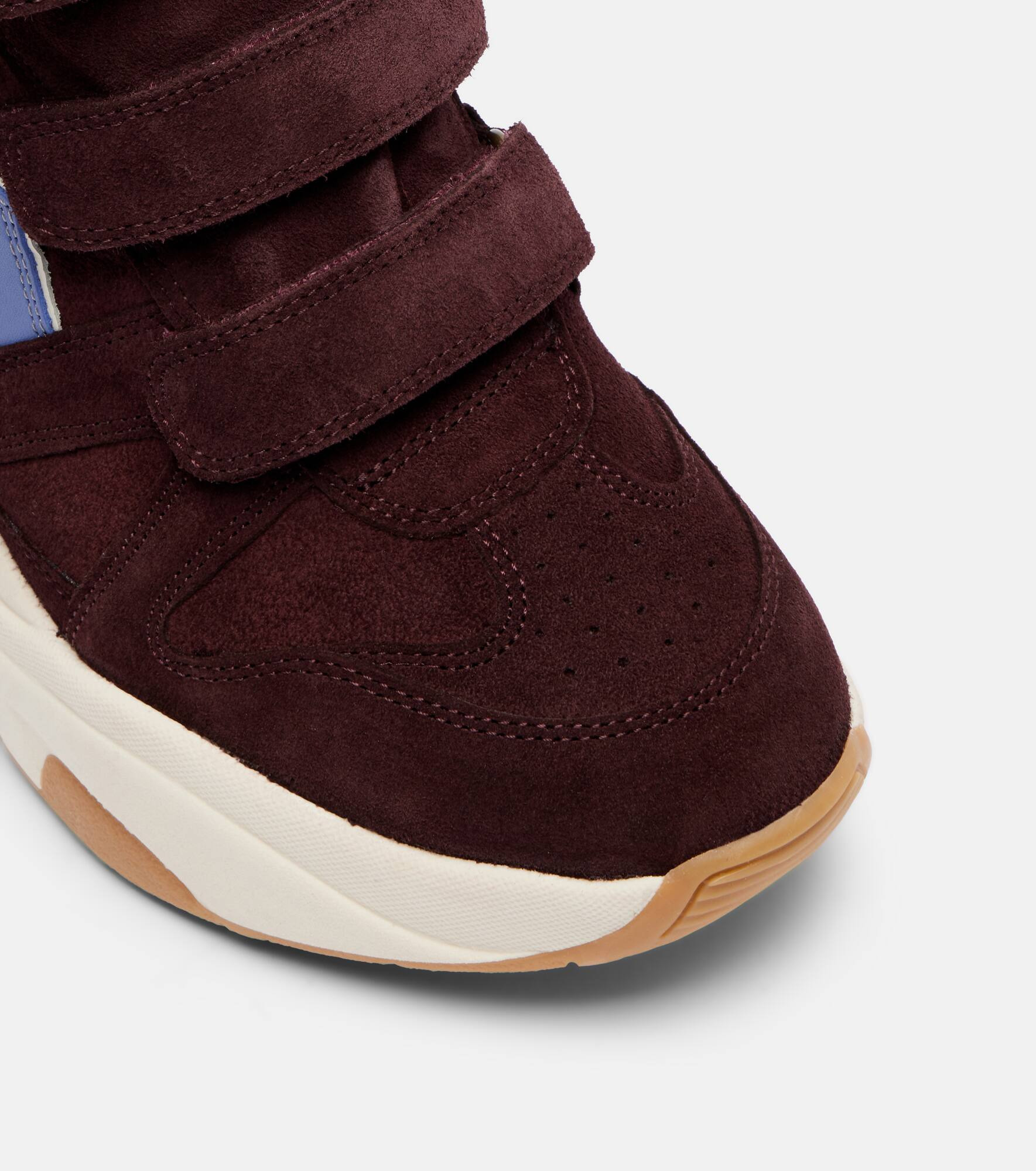 Balskee suede high-top platform sneakers - 5