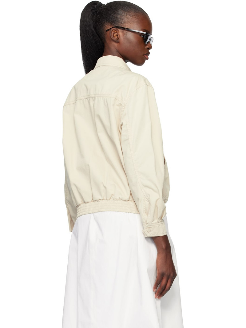 Beige Margaret Cotton Cricket Jacket 3