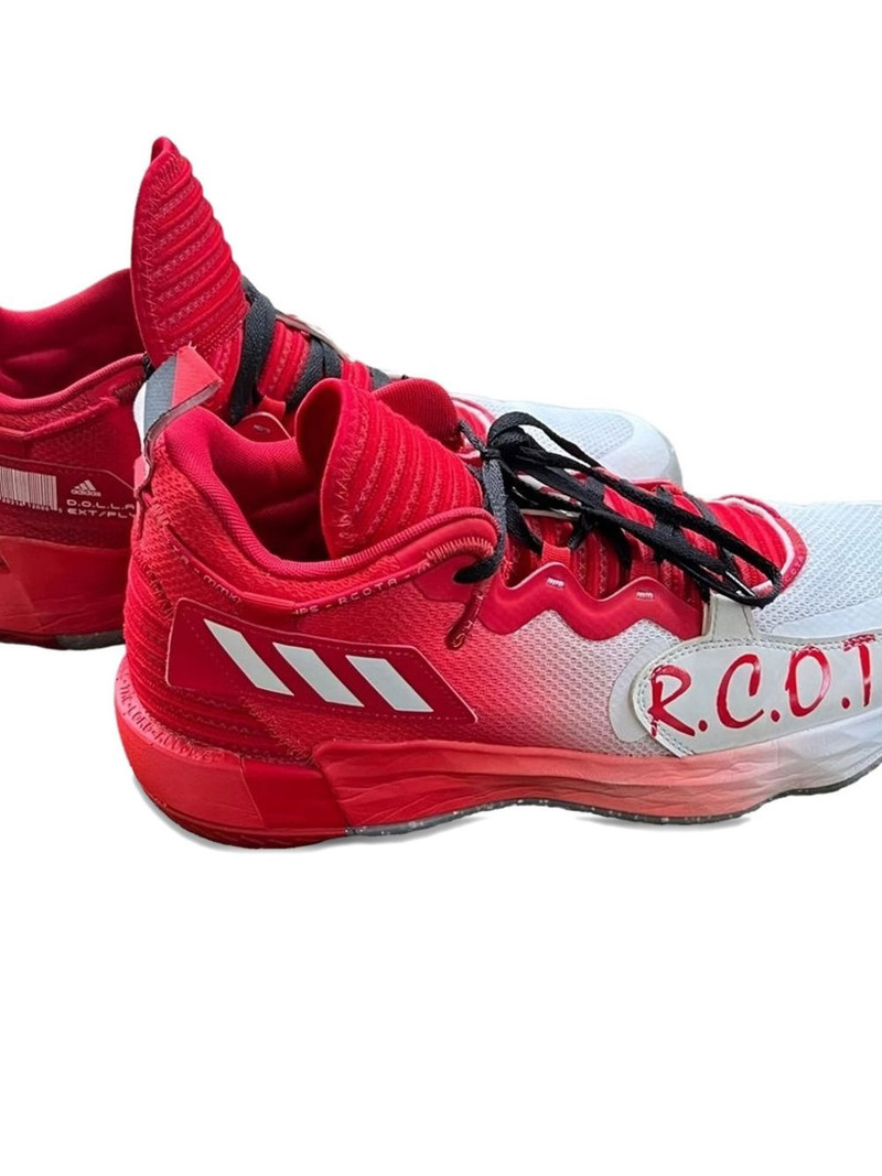 adidas Dame 7 "Opponent Advisory Red" sneakers outlook
