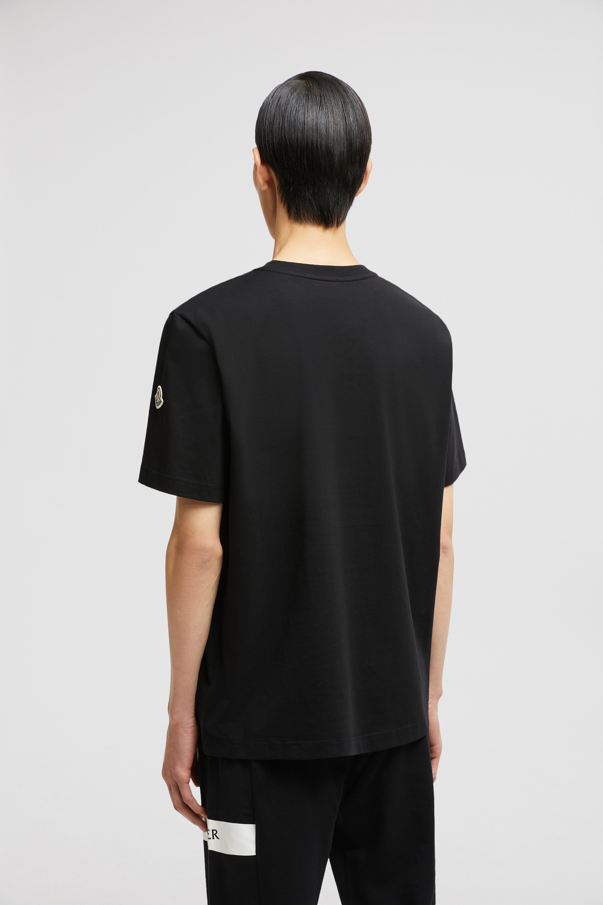 Rubberized Logo Cotton T-Shirt - 5