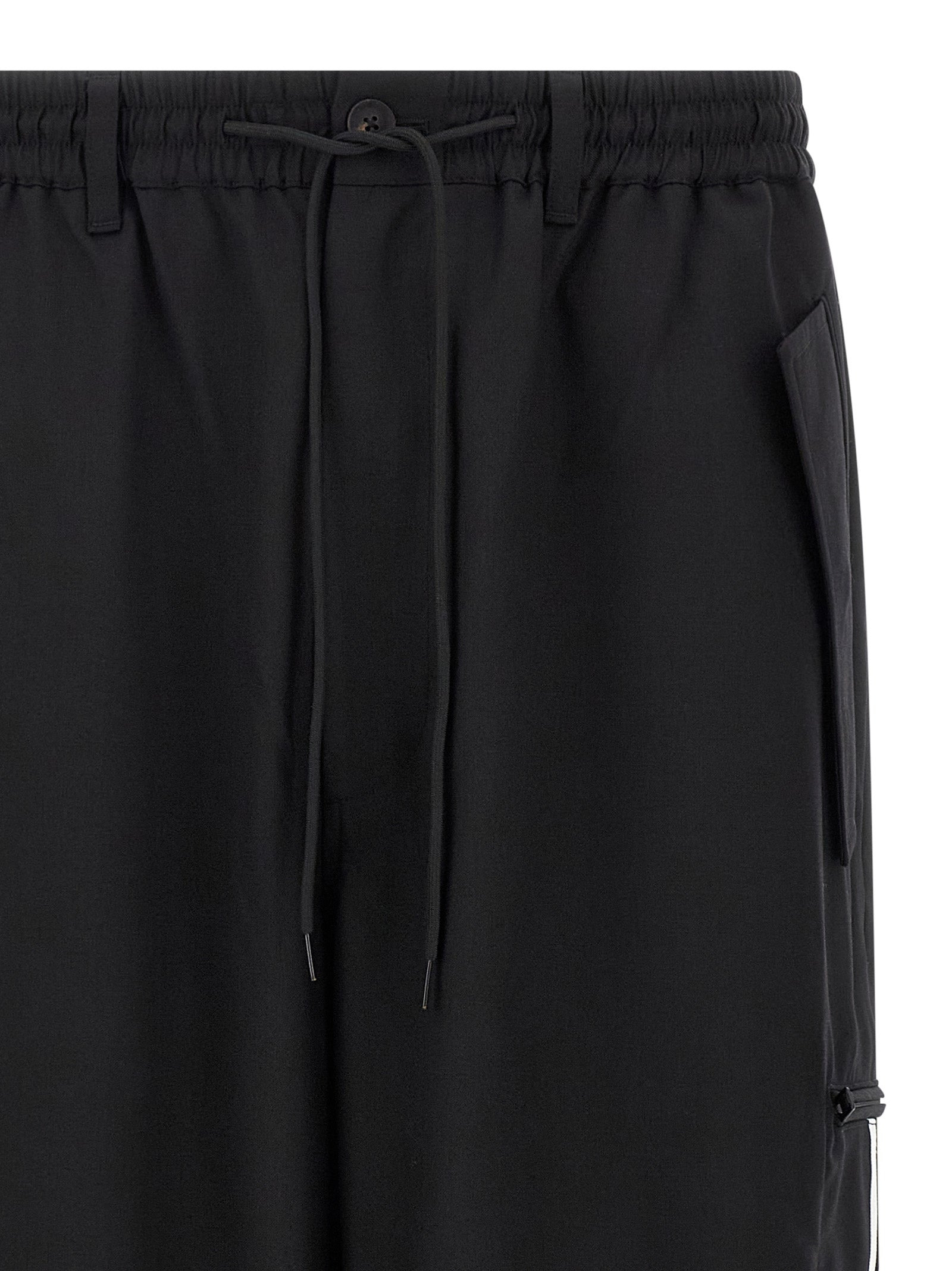 Wool Blend Pants Black - 4