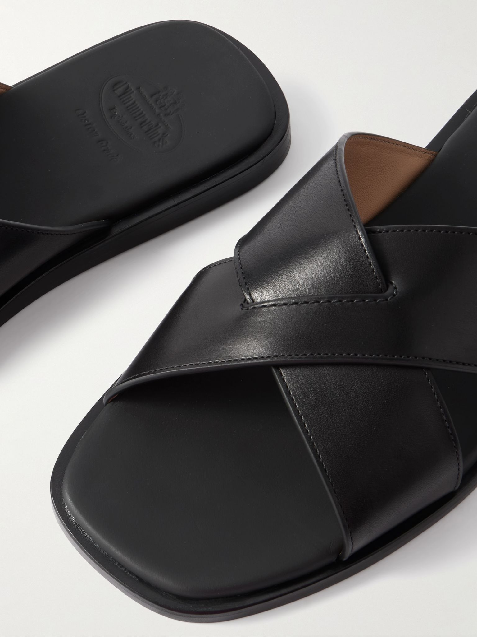 Ockley Leather Sandals Black - 5