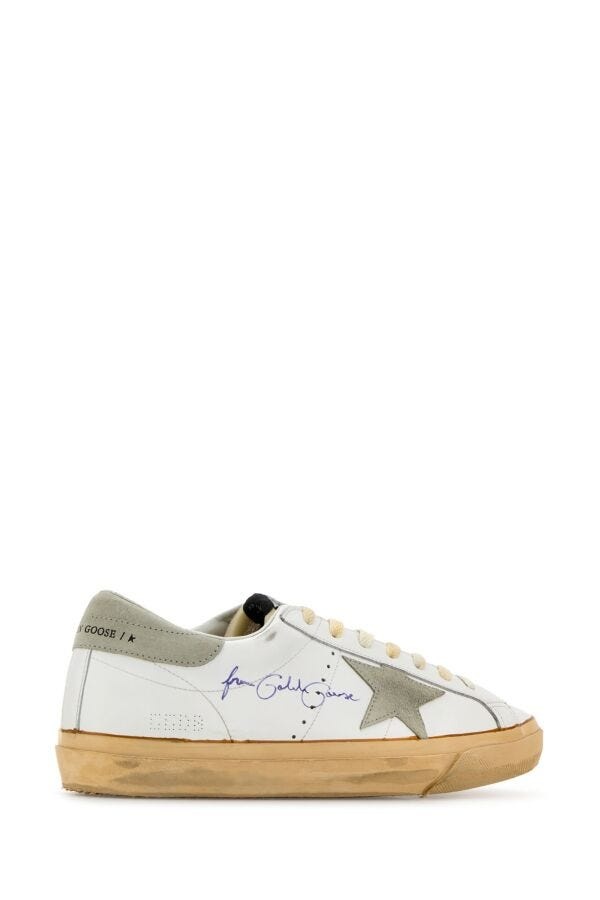 White leather Superstar sneakers - 3