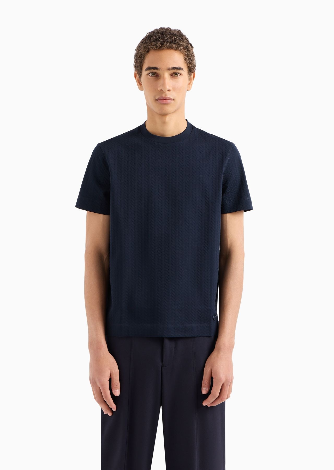 Jacquard jersey T-shirt - 2