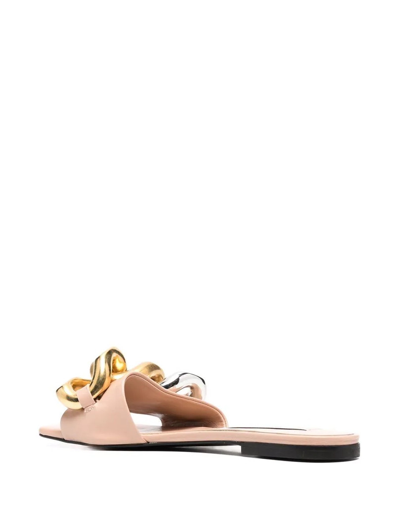Falabella chain-embellished flat sandals 3