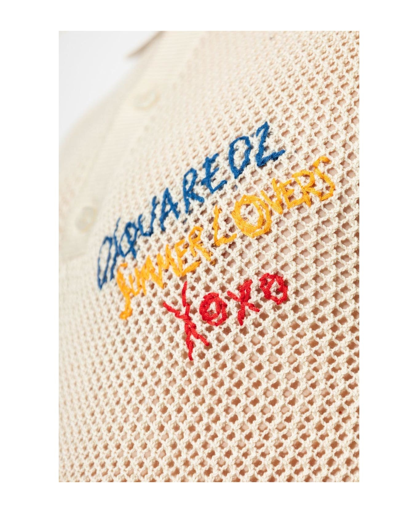 Summer Lovers Knitted Polo Shirt - 5