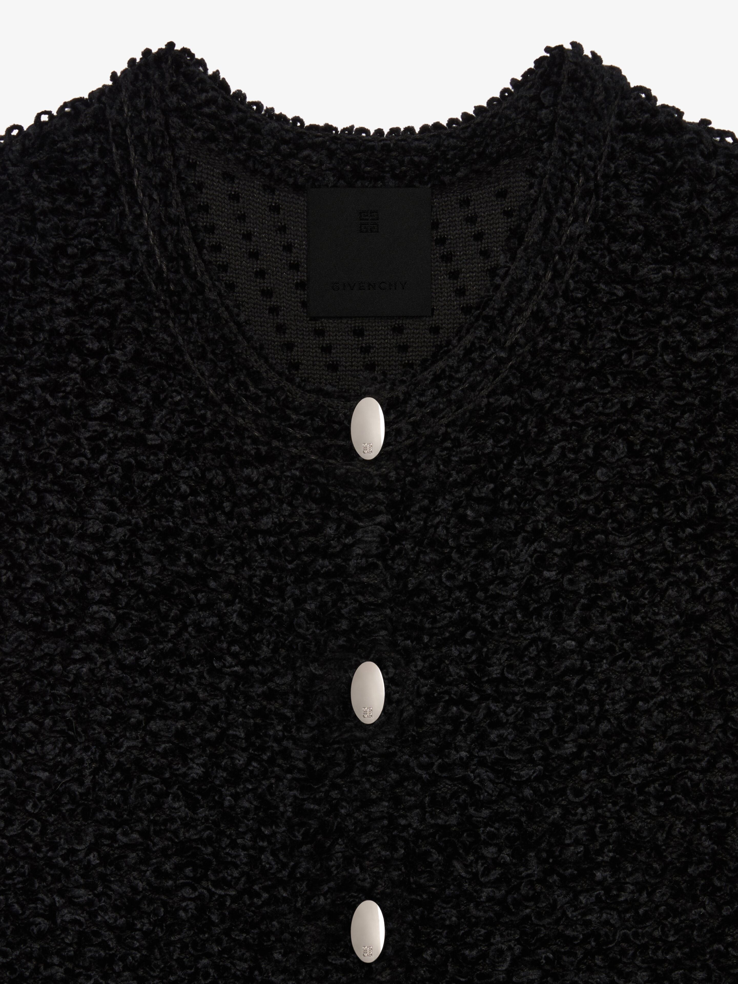 CARDIGAN IN CHENILLE - 5