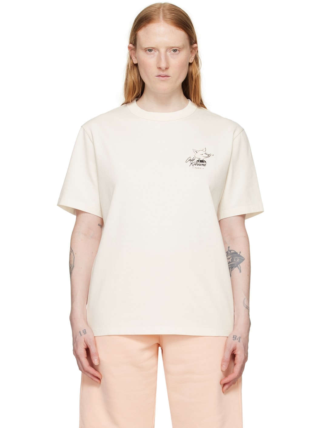 Off White Fox Relax T-Shirt - 1