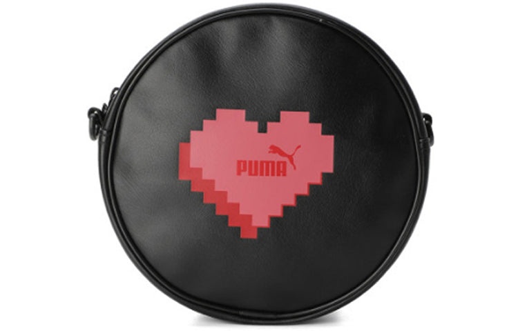 (WMNS) PUMA Core Round Backpack 'Black Red' 076960-04 - 2