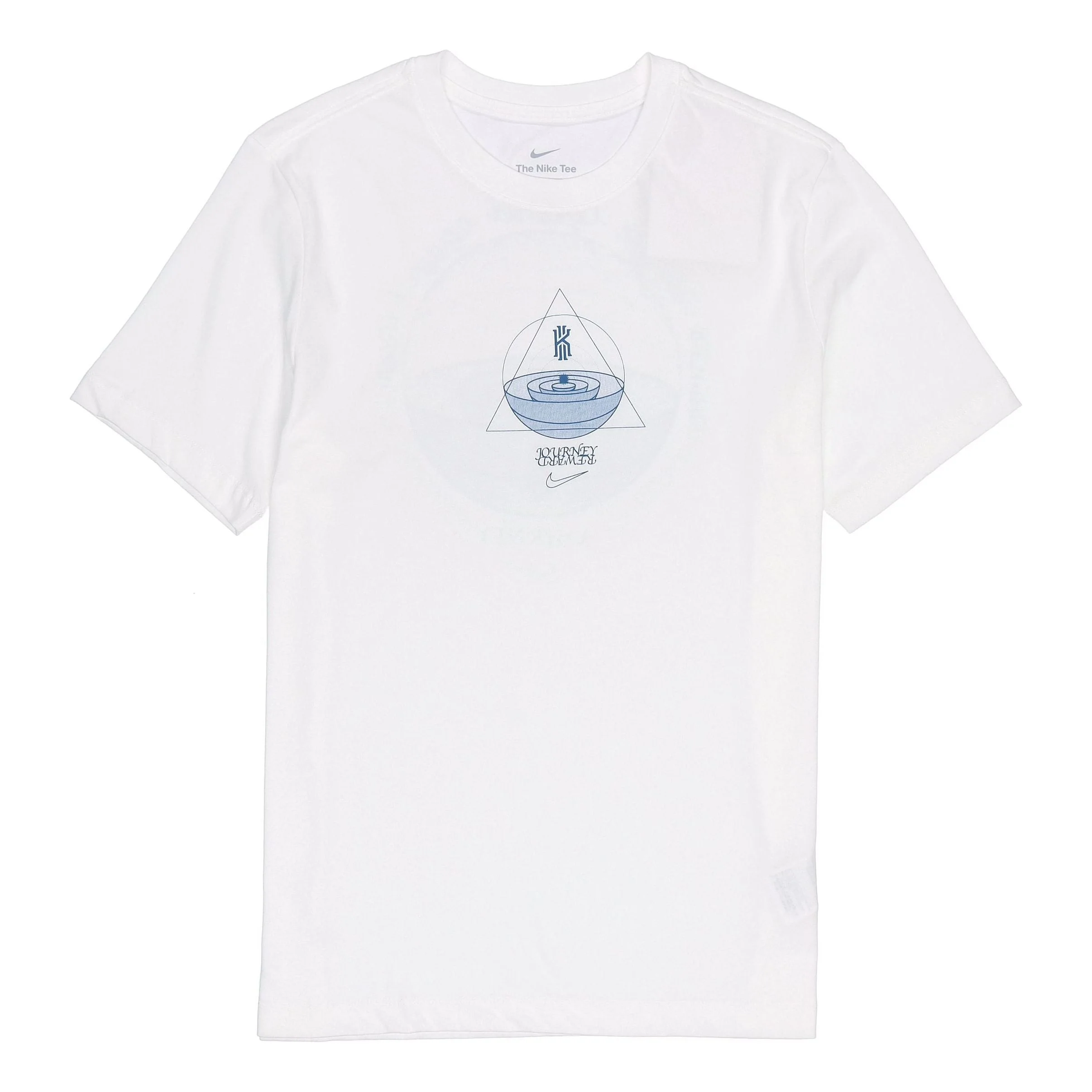 Nike Kyrie Irving Alphabet Pattern T-Shirt 'white' DQ1880-100 - 1