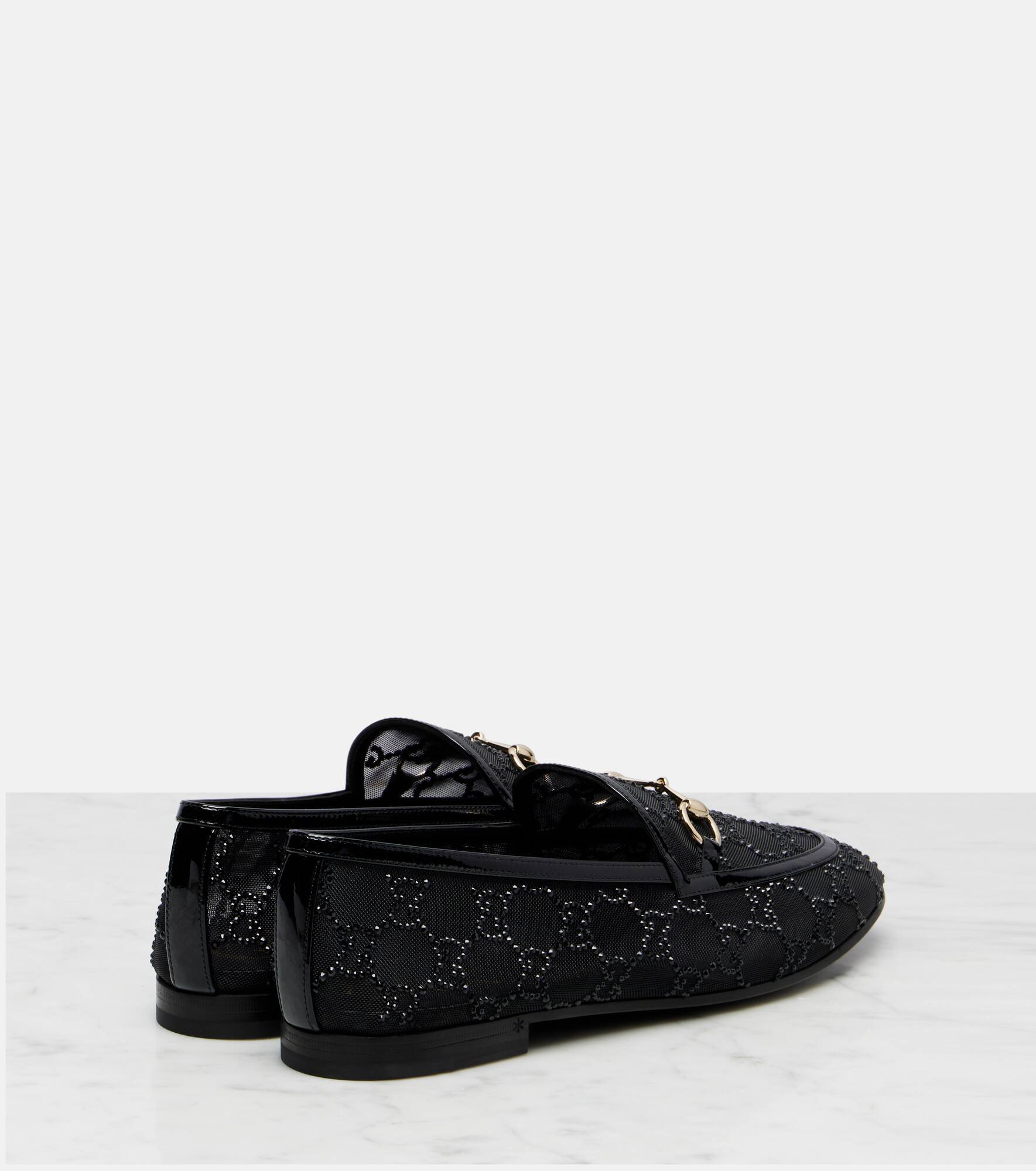 Gucci Jordaan GG Crystal loafers - 2
