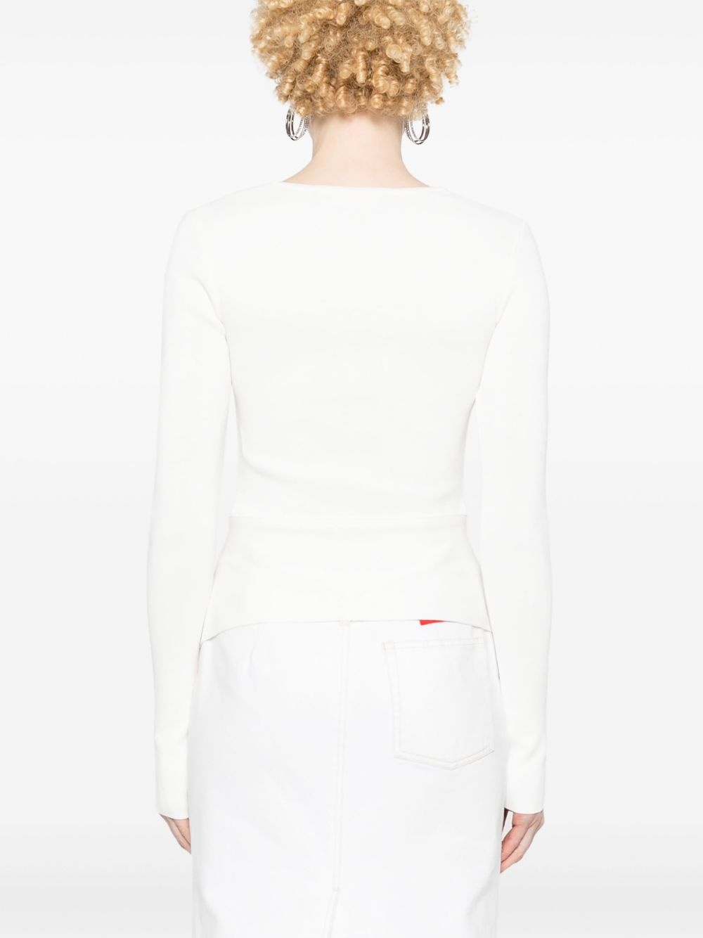 X Ray knitted cardigan - 4