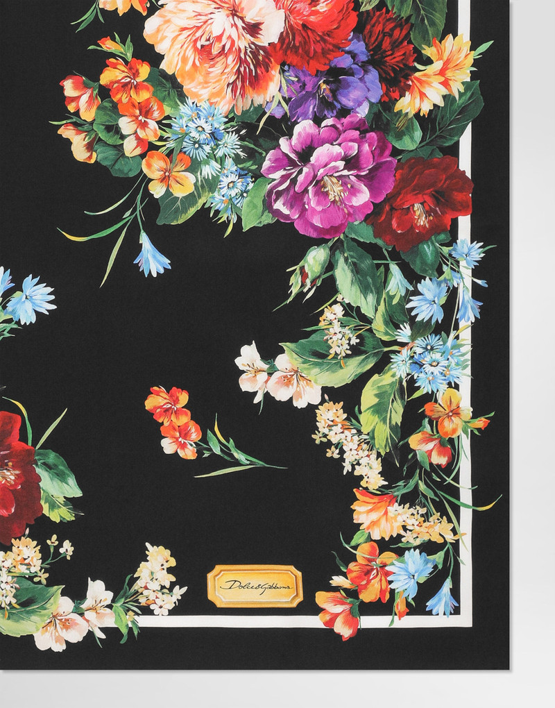 Dolce & Gabbana 70x70 silk twill foulard outlook