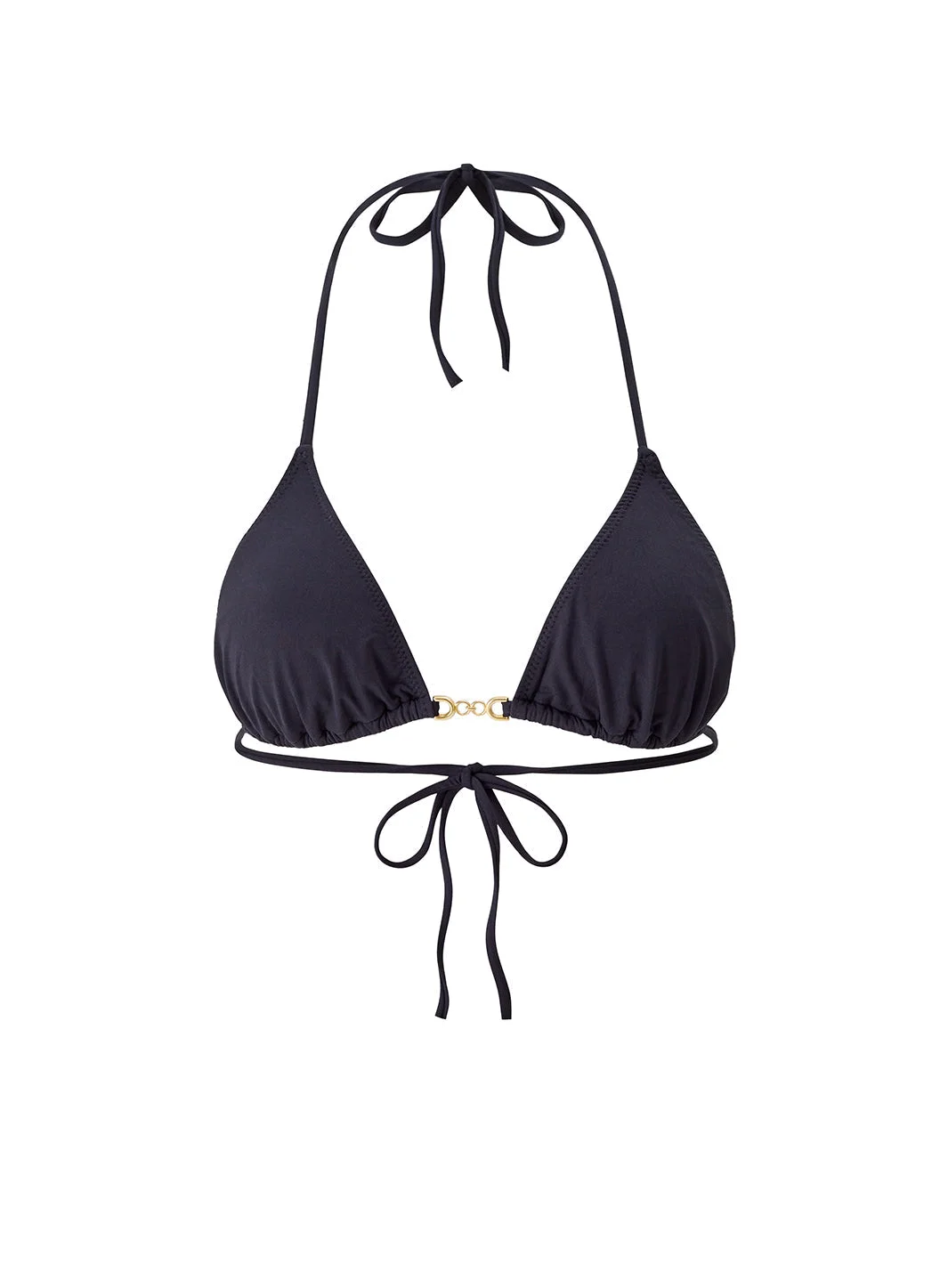 MONZA BLACK BIKINI TOP - 1
