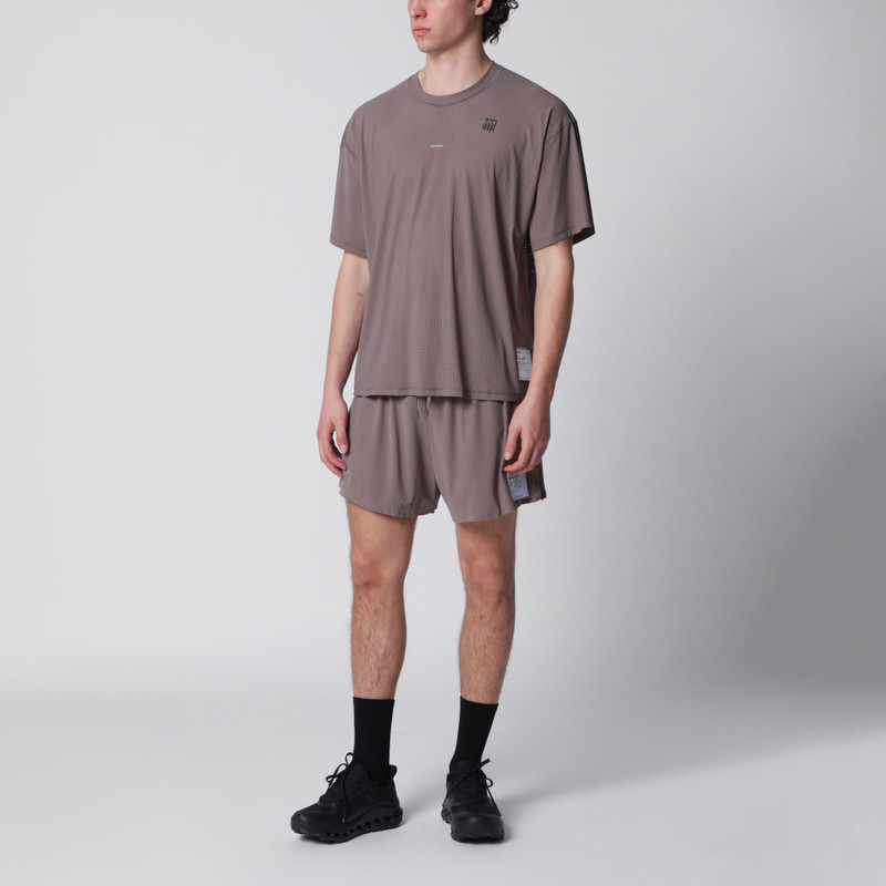 SATISFY Taupe Space-O shorts outlook