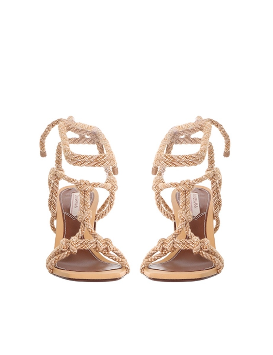 KNOTTED ROPE SANDAL 85 - 5