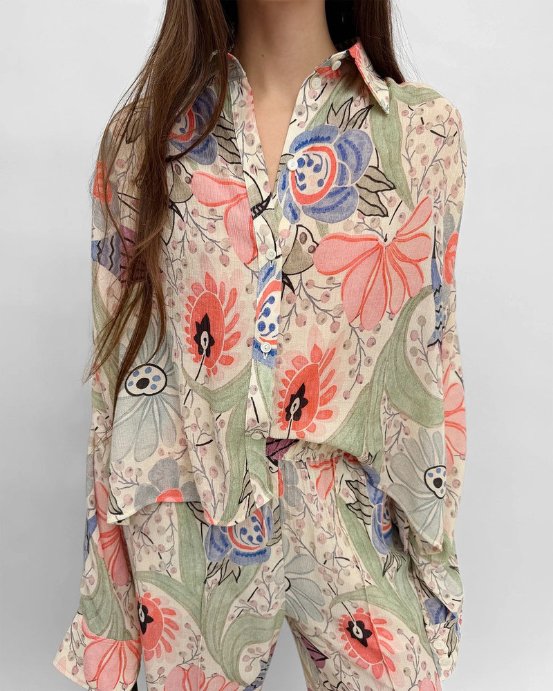 Rodebjer Shirt Taylor Ducharne Coral outlook