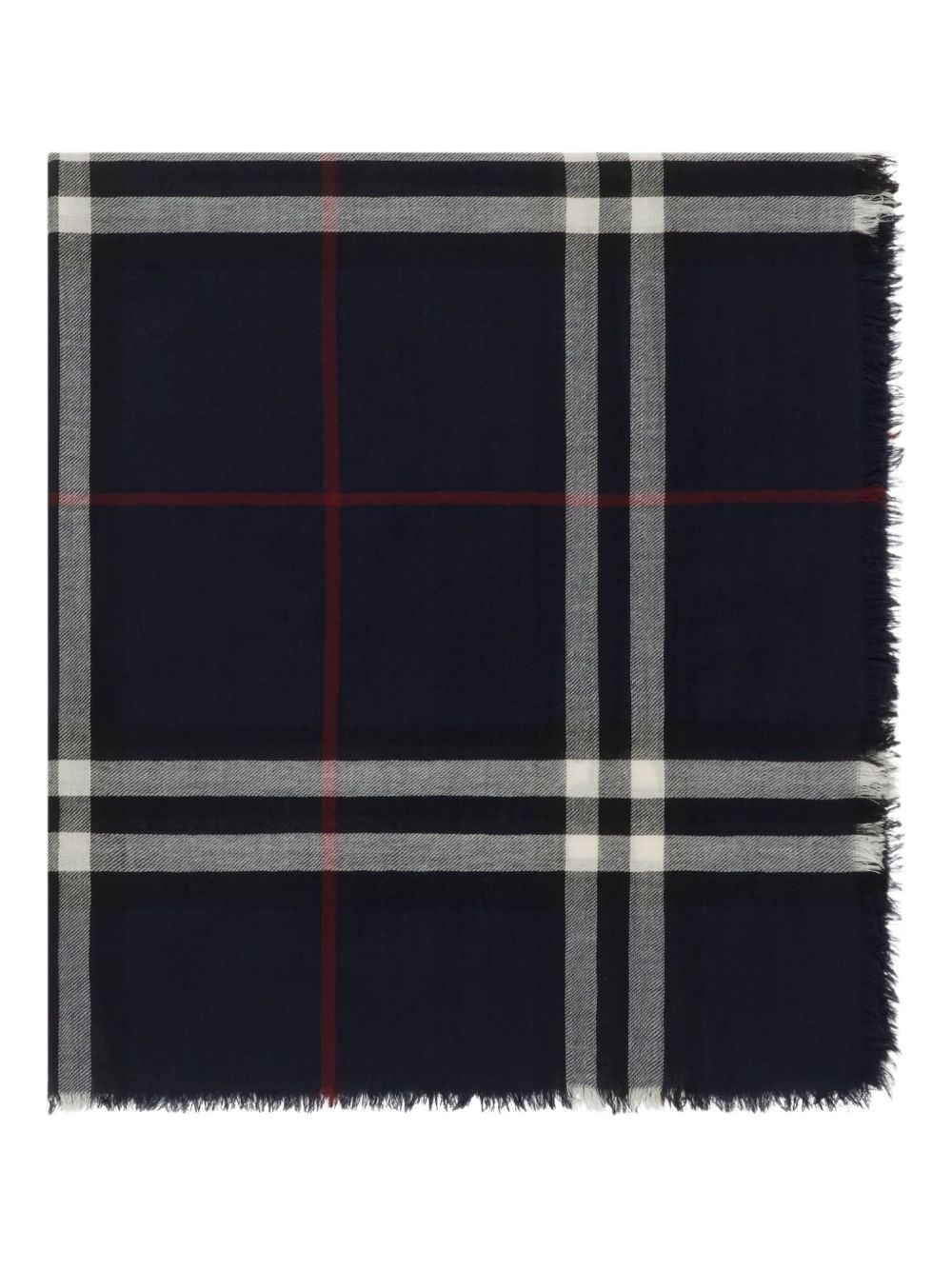 checkered scarf - 2