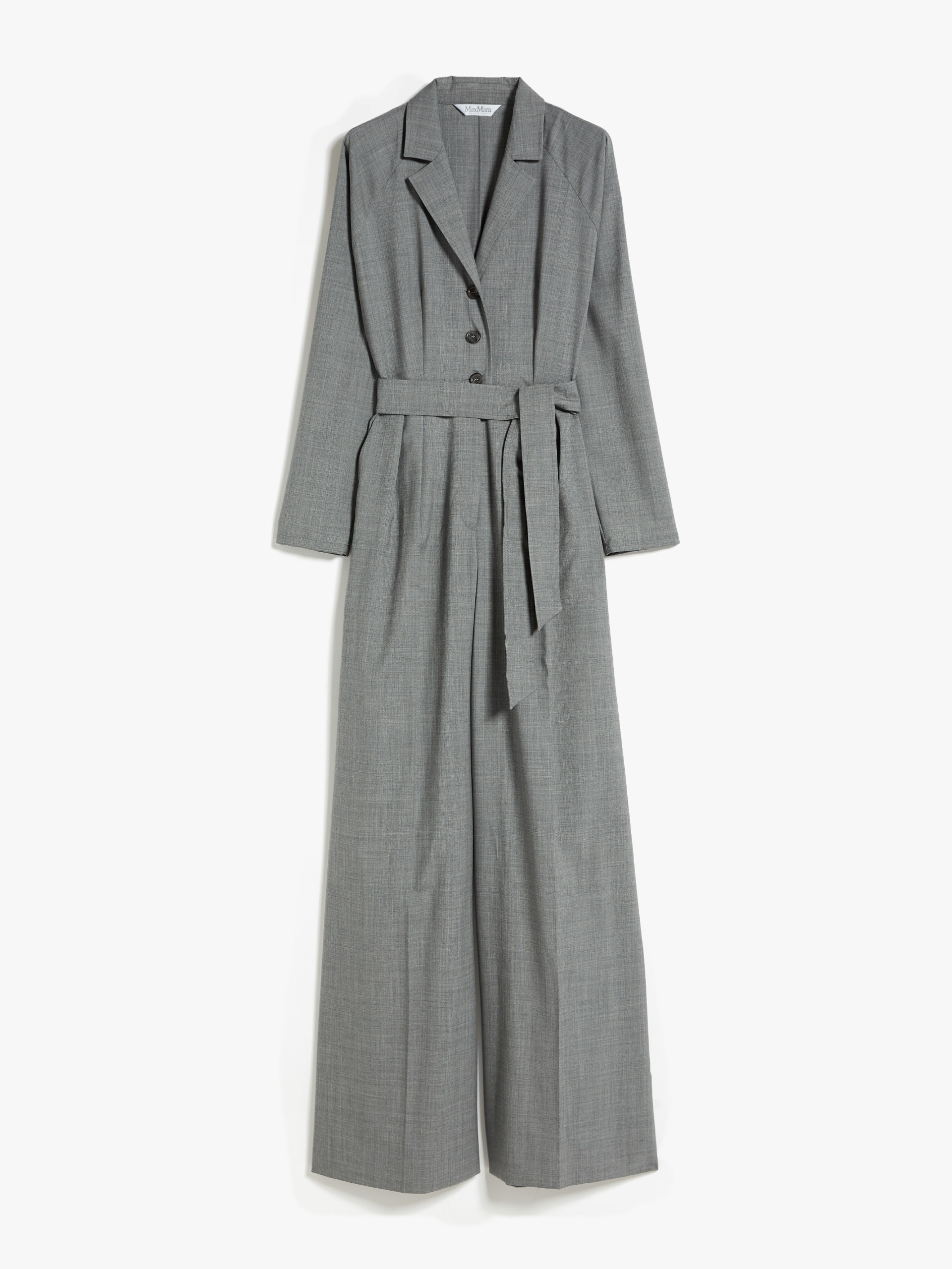 RUM Wool shirt-style jumpsuit - 1