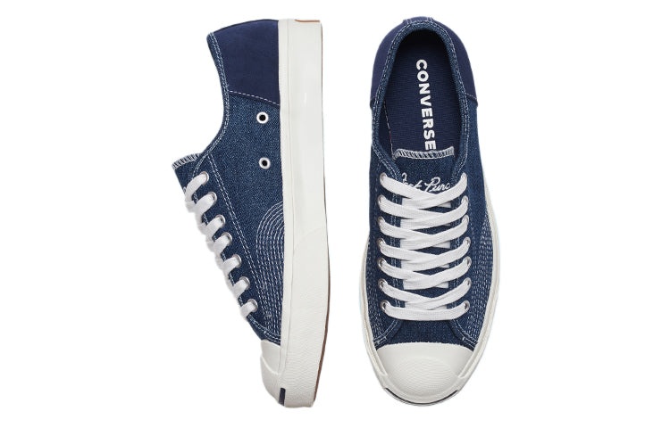 Converse Jack Purcell Low 'Navy Washed Denim' 171938C - 5