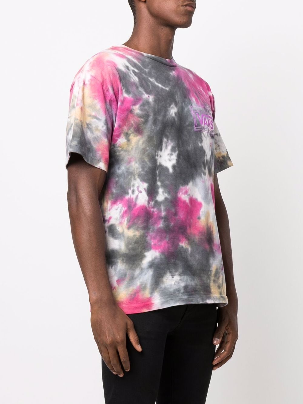 tie dye print T-shirt - 4