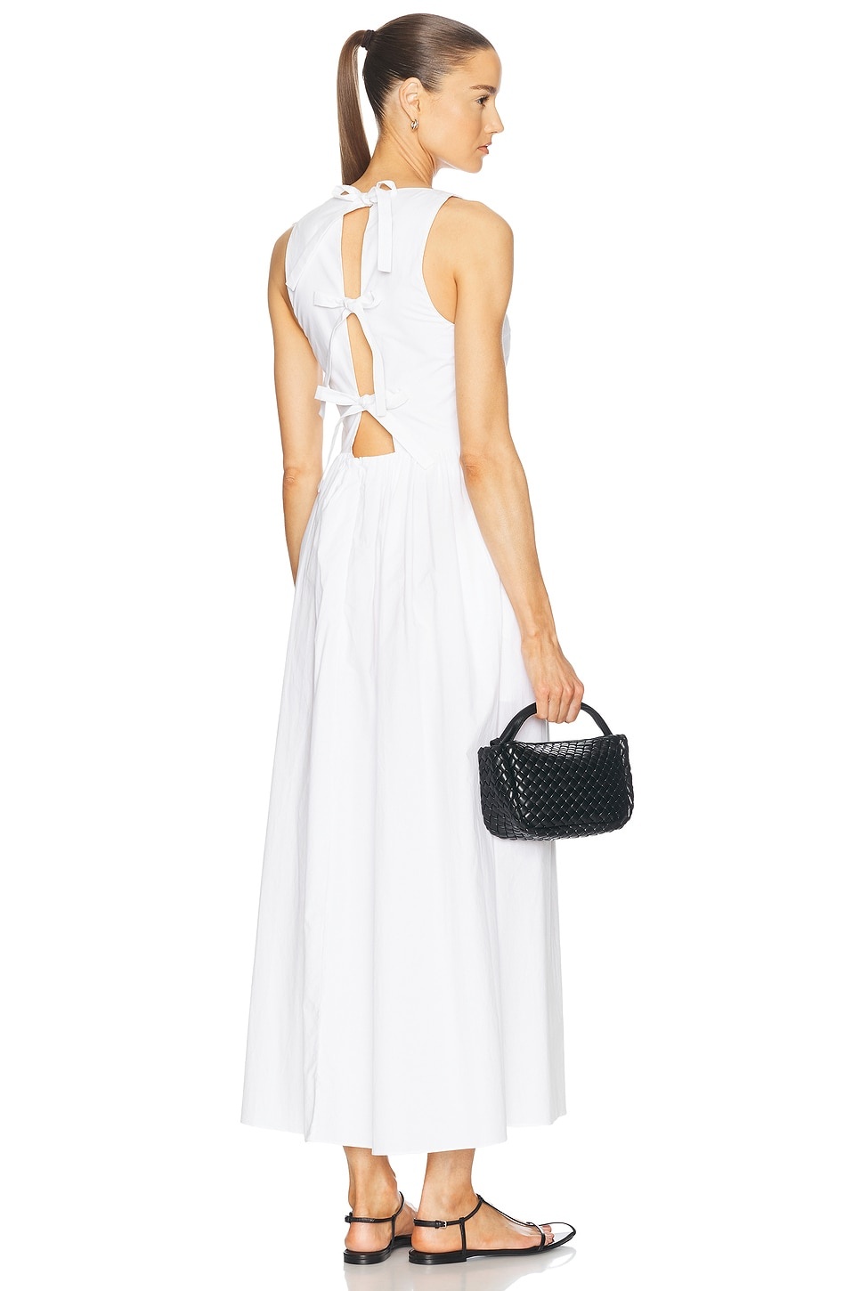 Tie Back Midi Dress - 2