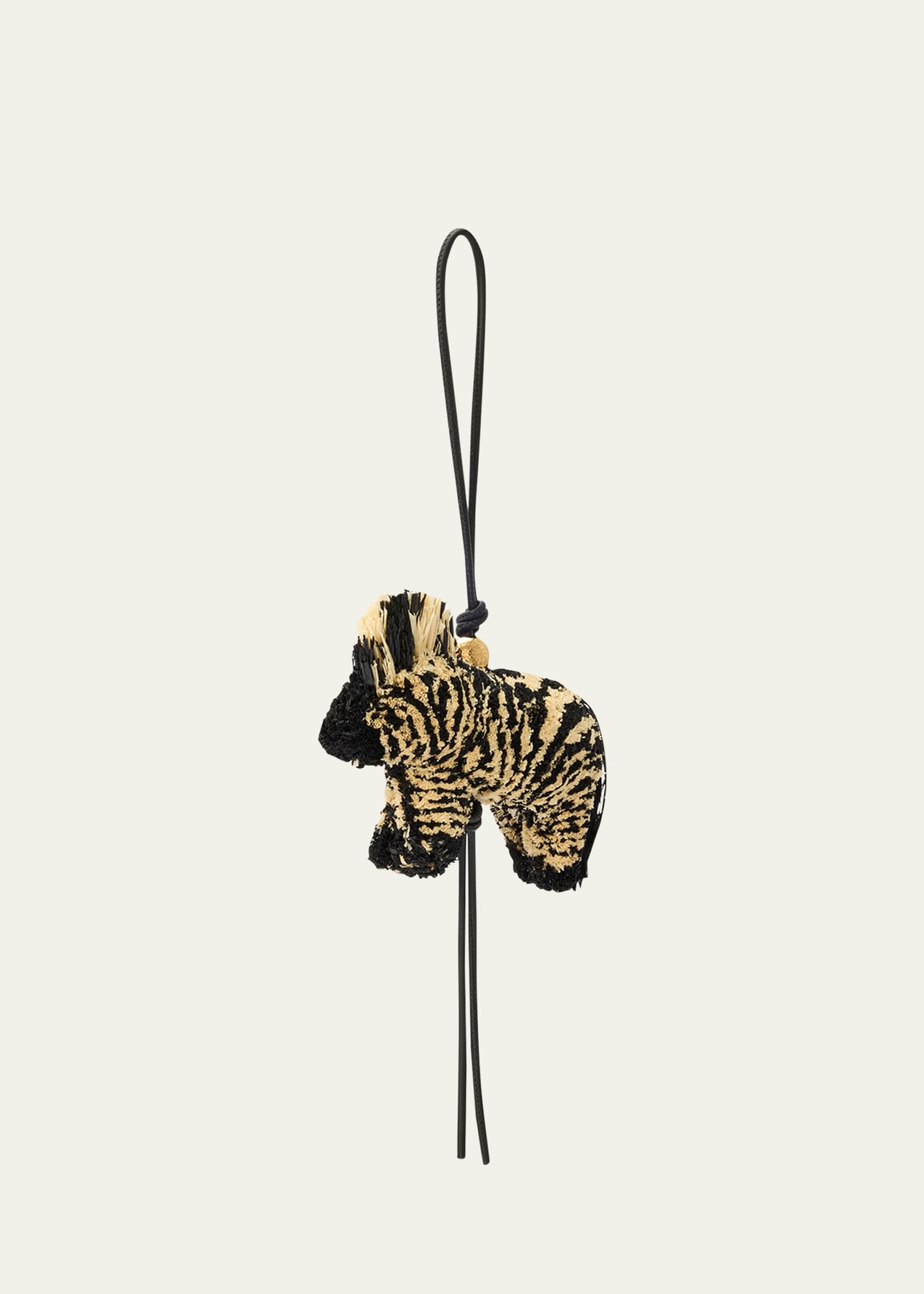 Zebra Charm in Raffia - 1