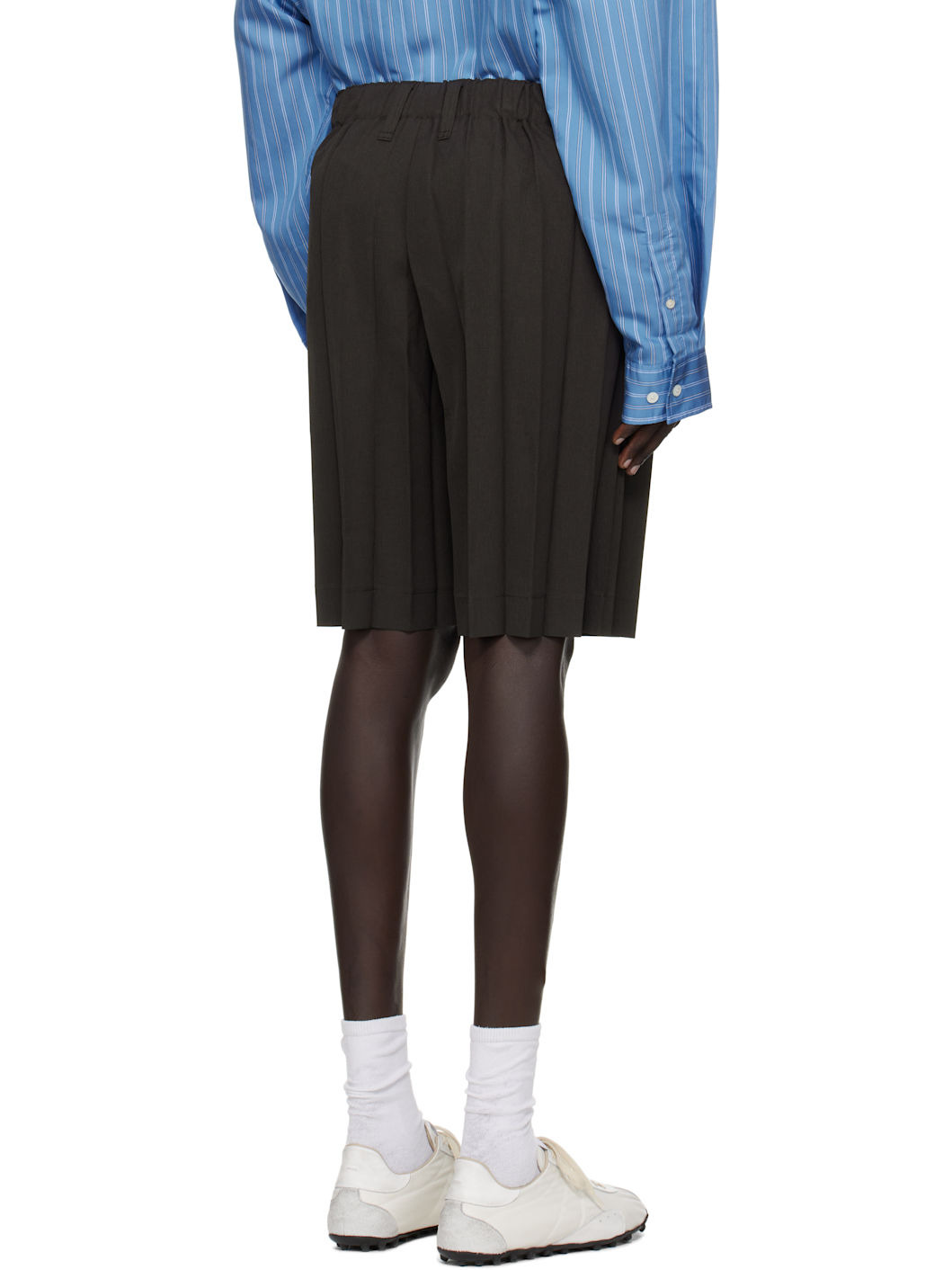 Brown Edge Ensemble Shorts - 3