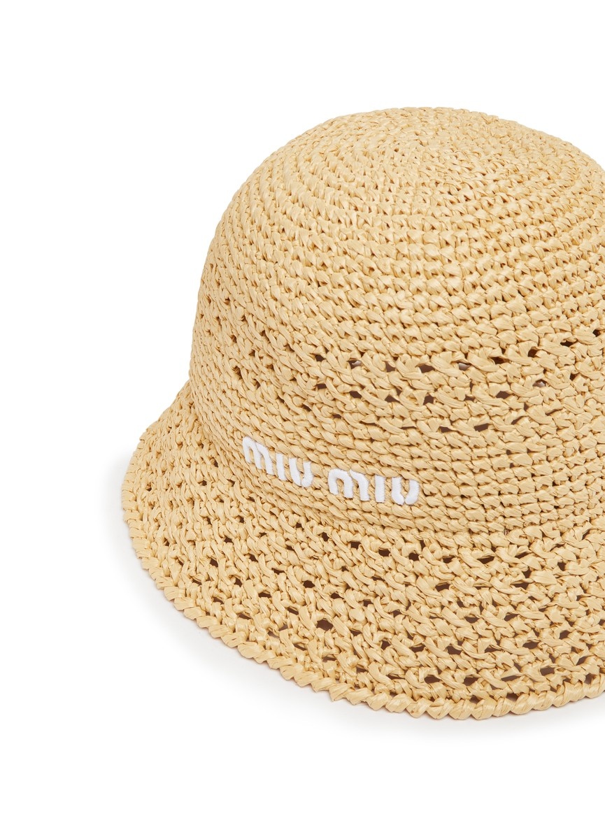 Raffia hat - 3