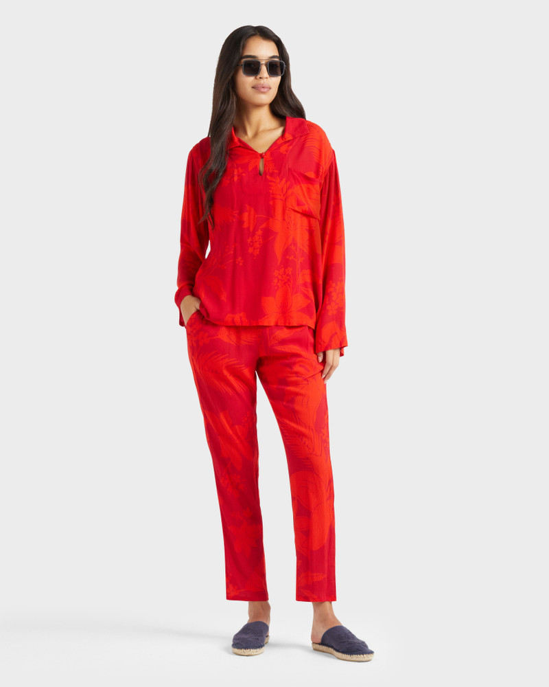 Women Viscose Shirt Flower Power 5