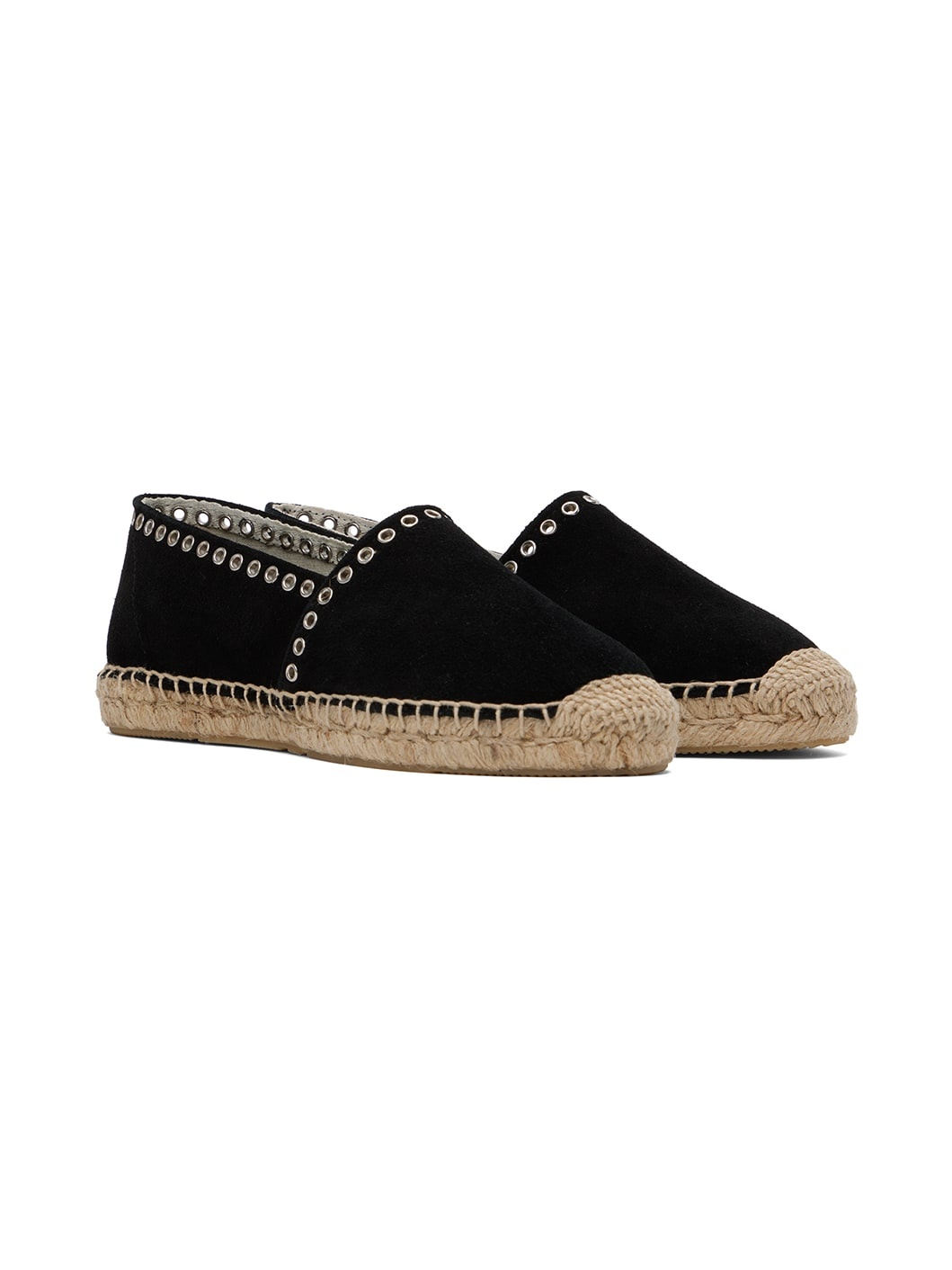 Black Canae Espadrilles - 4