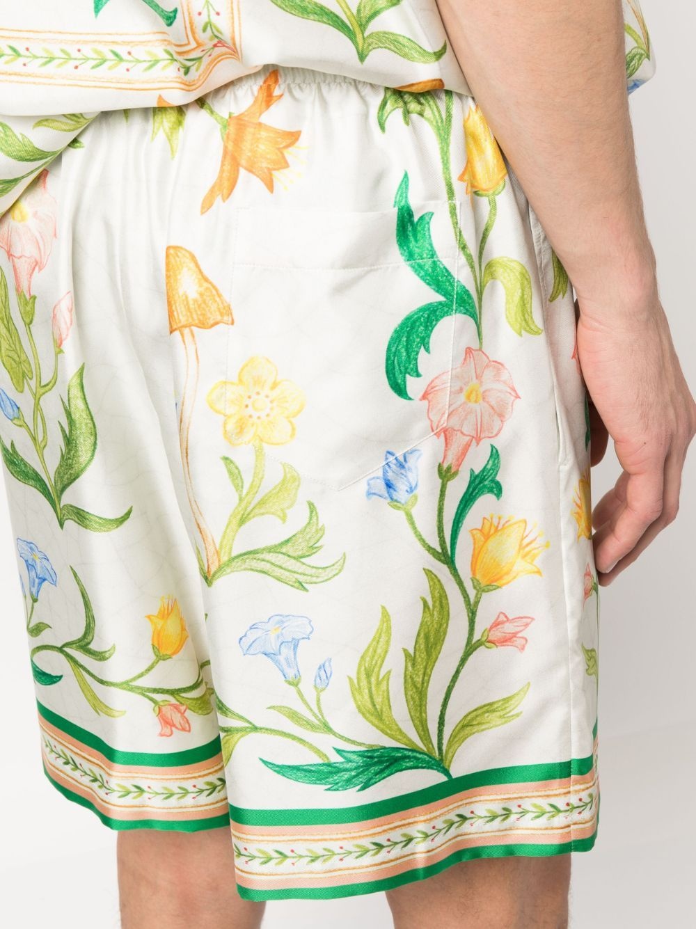 L'Arche de Fleurie silk shorts - 5
