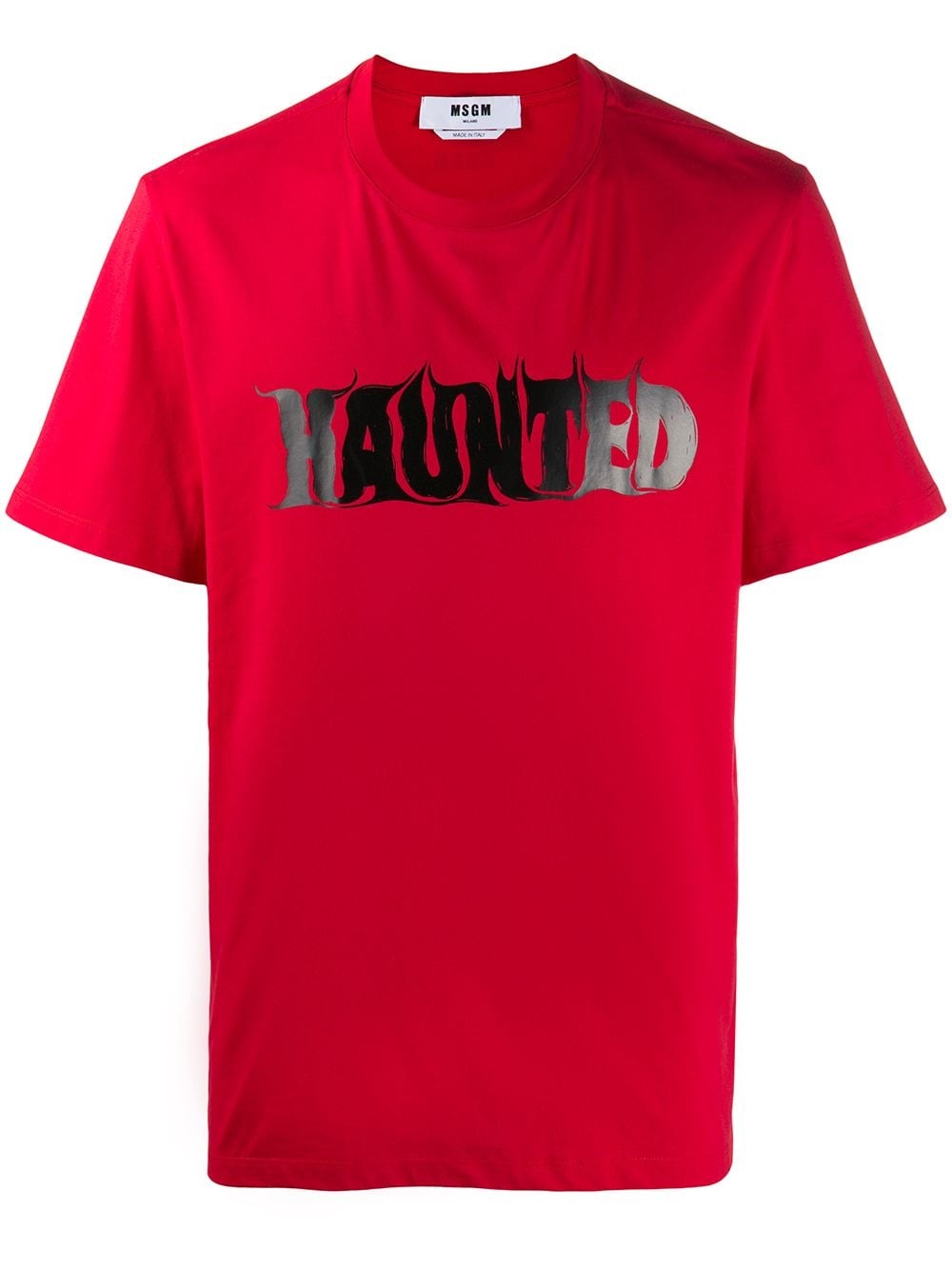 Haunted crew-neck T-shirt - 1