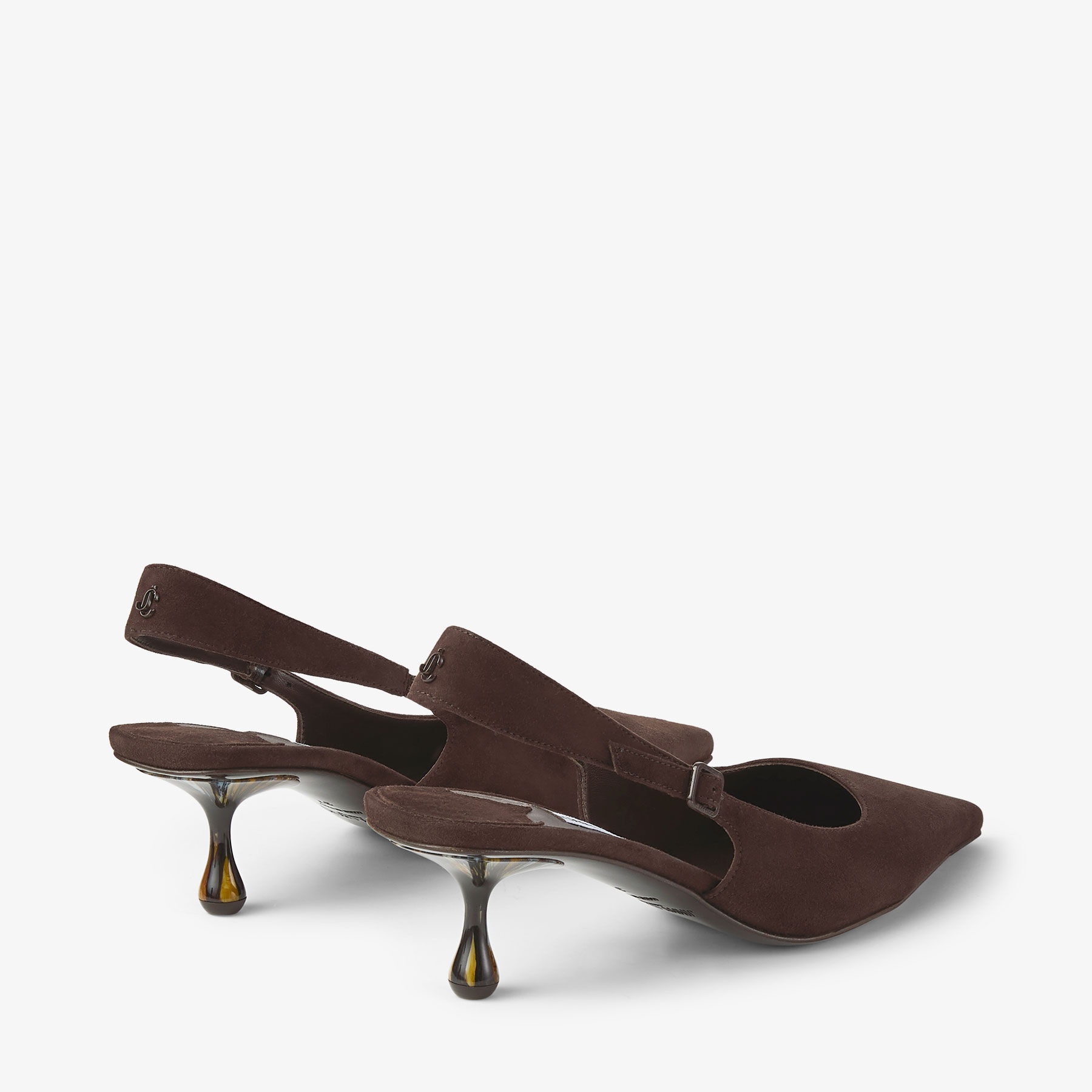 Amel 50
Chocolate Suede Pumps - 5