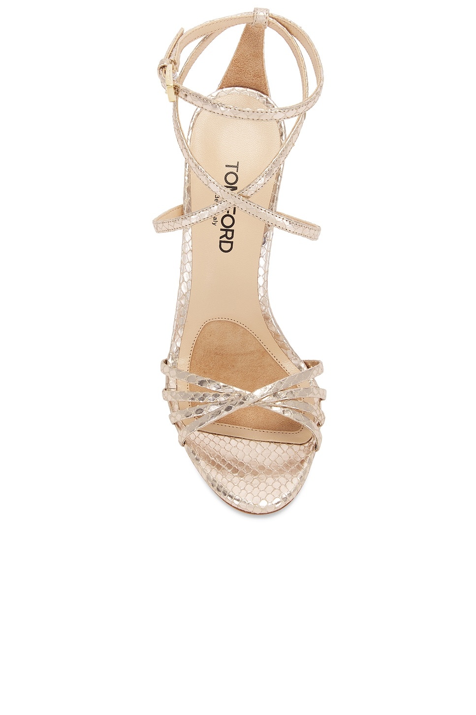 Paradis Stamped Python Strappy Sandal - 4
