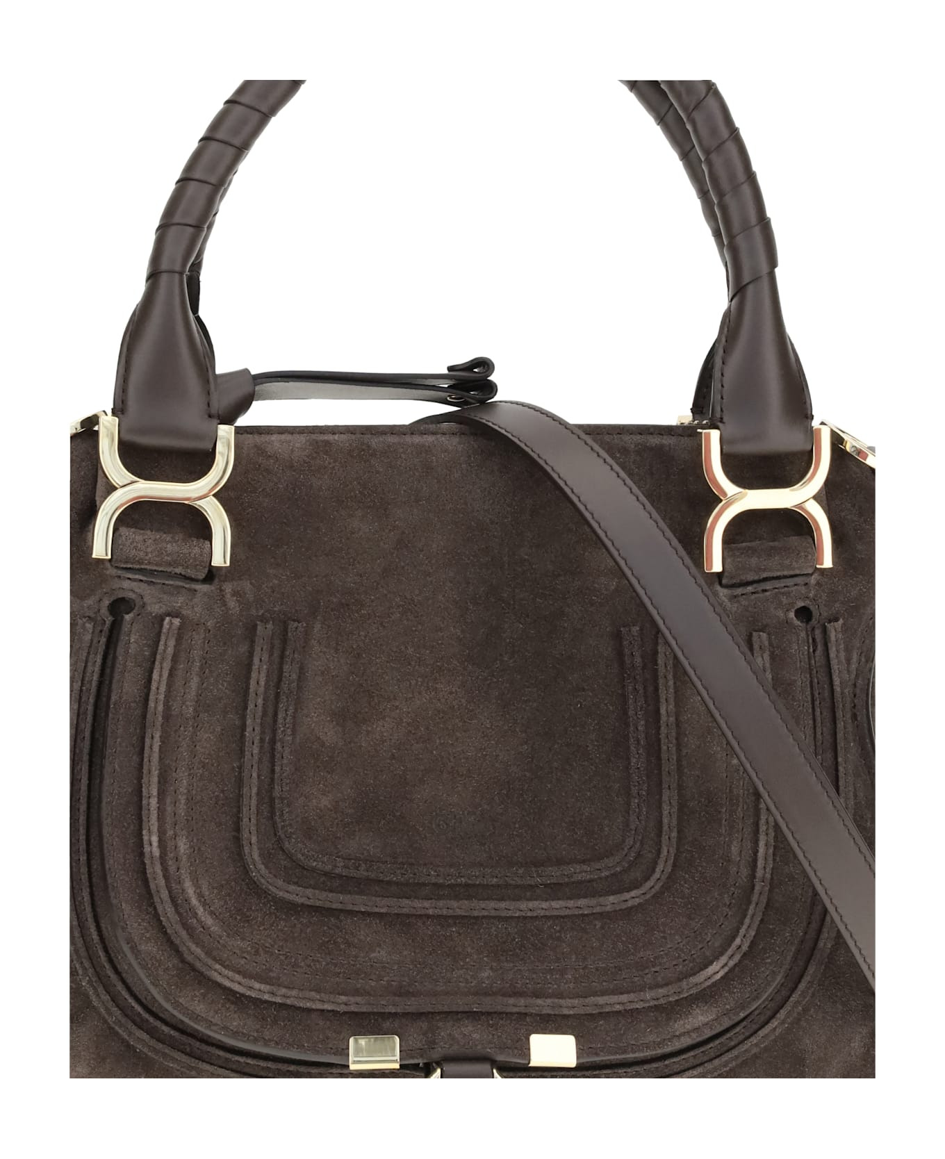 Small Suede Shoulder Bag - 4