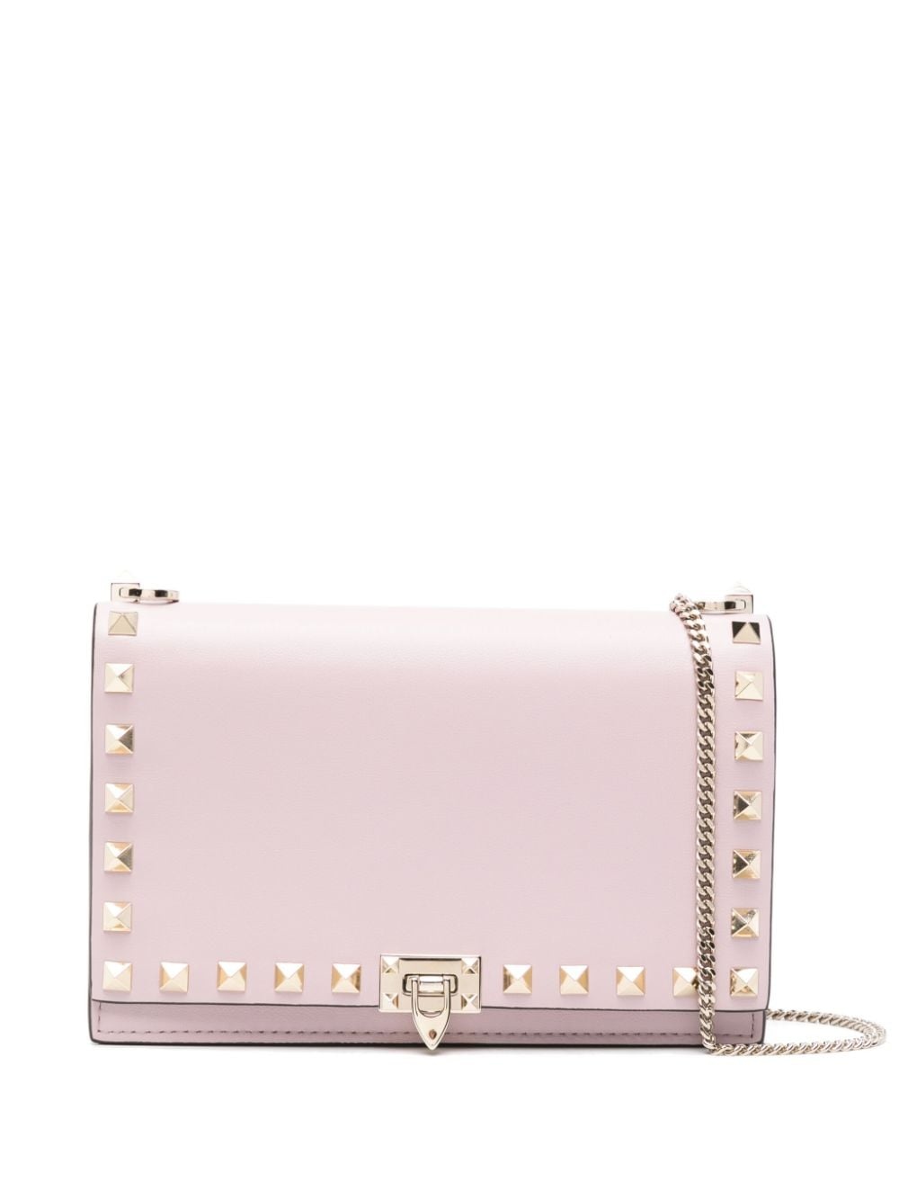 Rockstud leather mini bag - 1