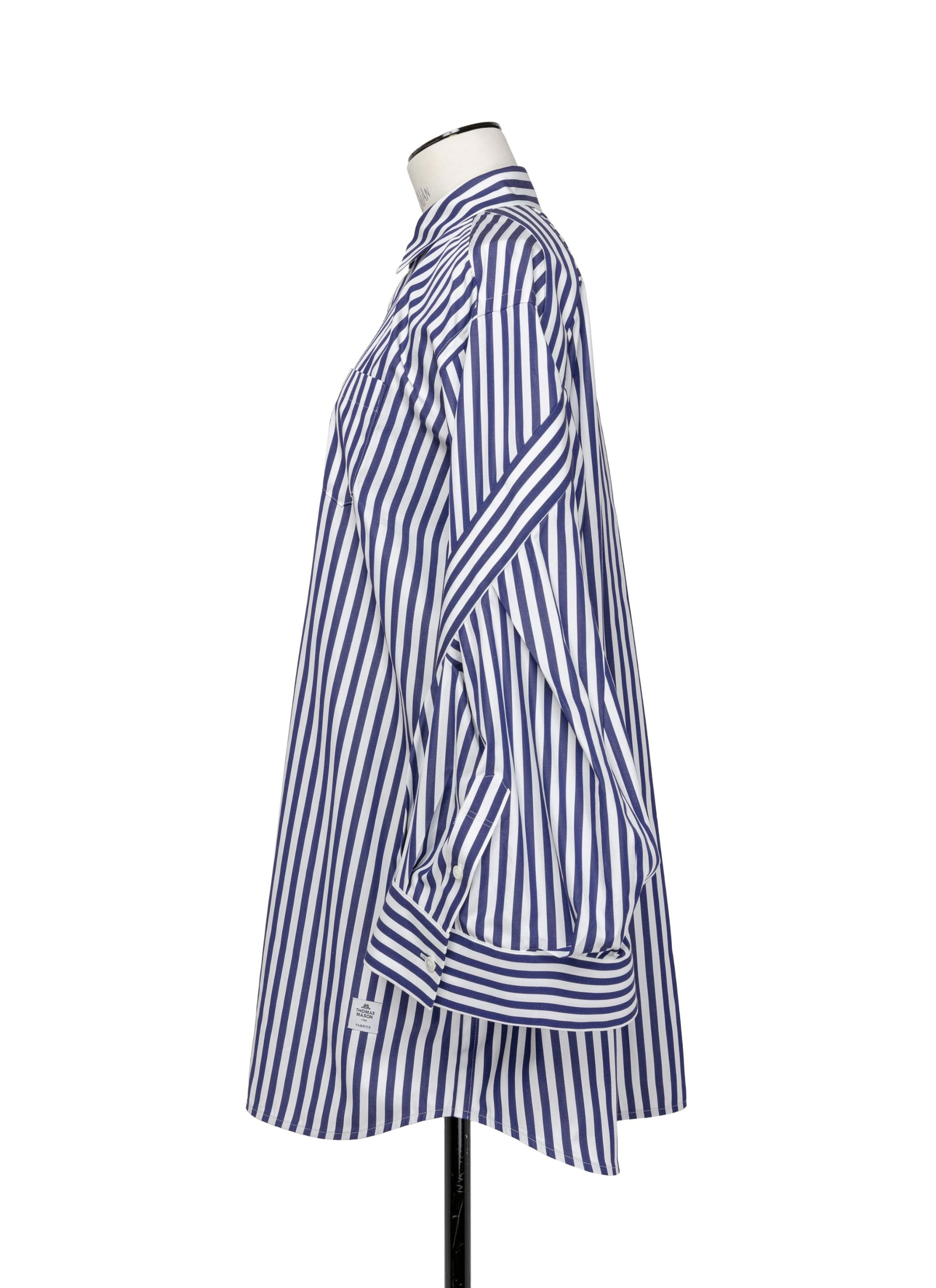 Thomas Mason Cotton Poplin Dress - 3