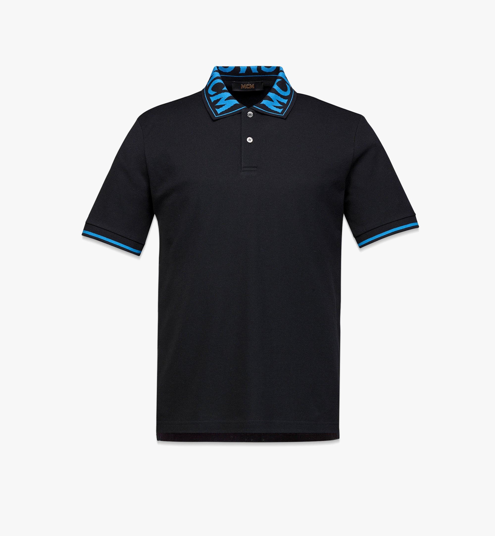 Men’s Logo Polo Shirt in Cotton Piqué - 1