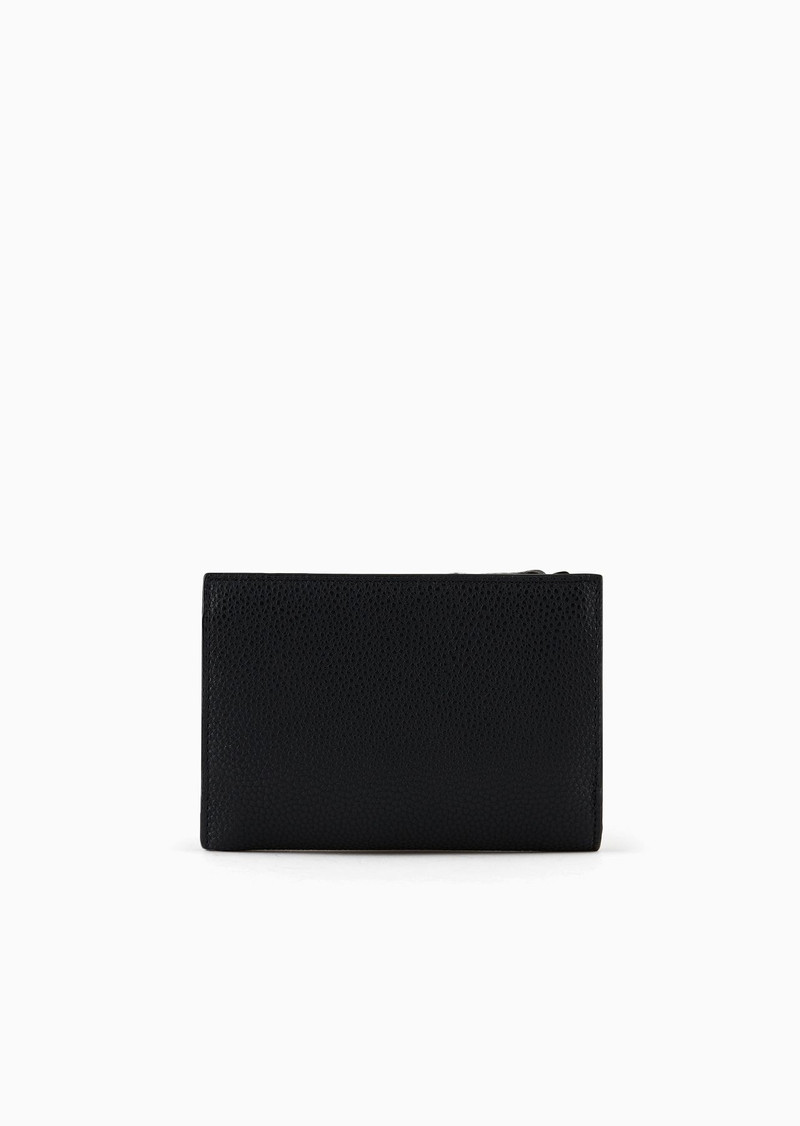 EMPORIO ARMANI MyEA bifold wallet with deer print outlook
