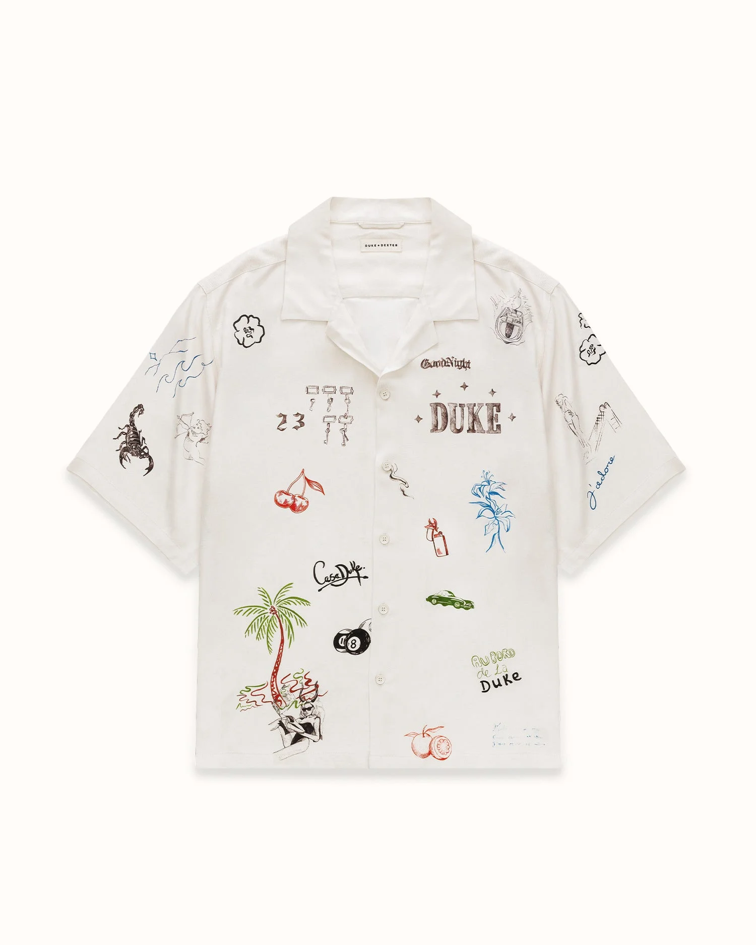 Duke Sketch Ecru Shirt - 1