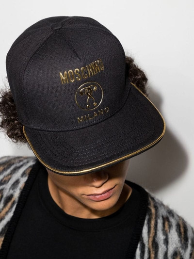 Moschino logo-embossed baseball cap outlook