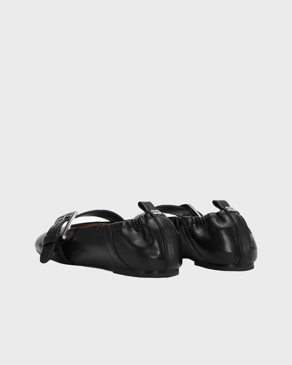 Ballerina Butterfly Strap Crinkle Oleate Black - 4
