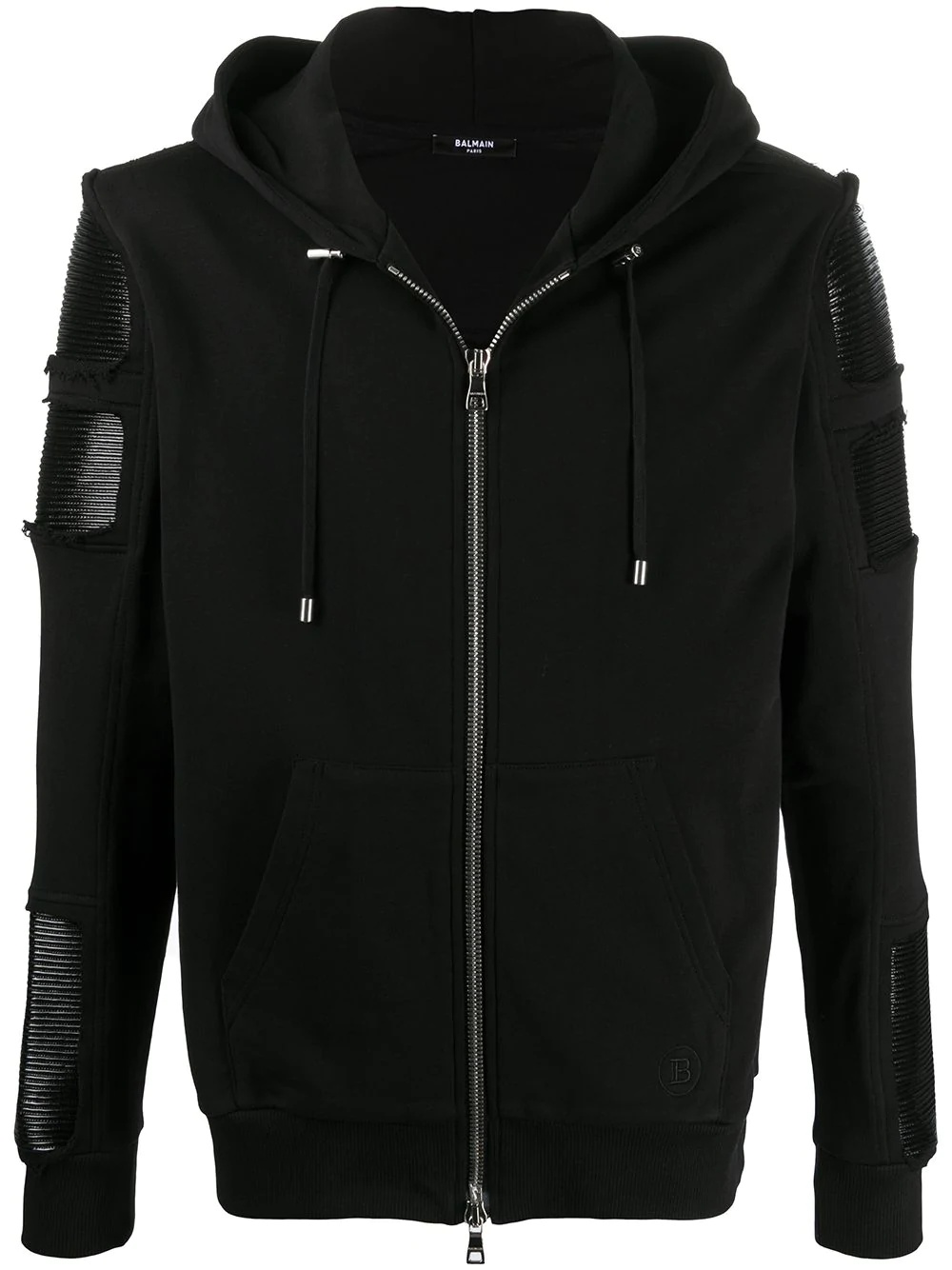 front zip hoodie - 1